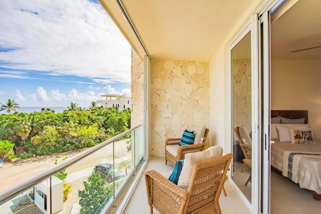 Tortuga Azul Private Terrace Rooftop Pool W Bbq Beach Access 11 Pools Free Beach Club Akumal 0*,