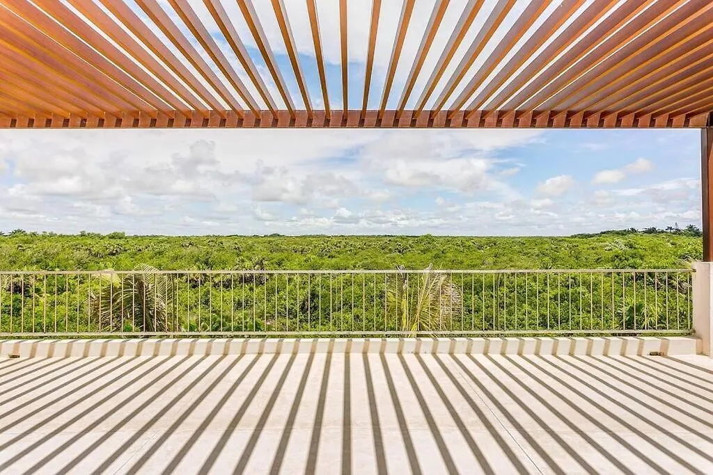 Tortuga Azul Private Terrace Rooftop Pool W Bbq Beach Access 11 Pools Free Beach Club Akumal