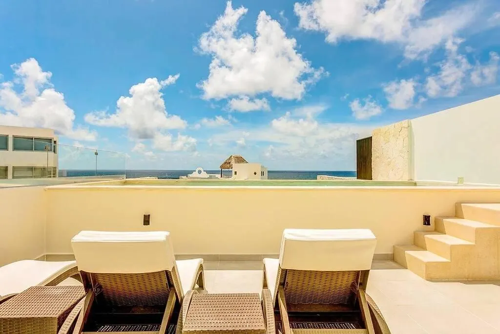 Apartment Tortuga Azul Private Terrace Rooftop Pool W Bbq Beach Access 11 Pools Free Beach Club Akumal