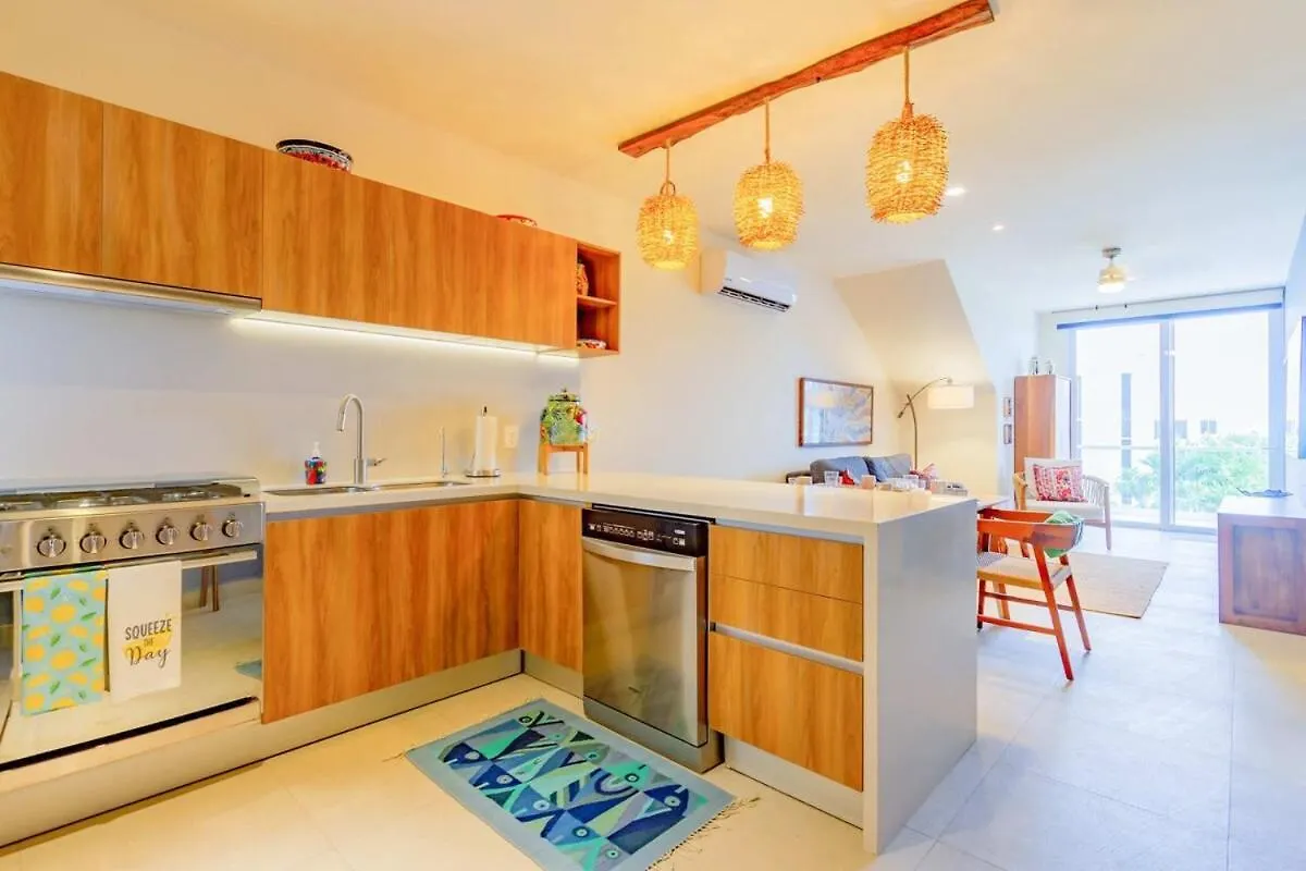 Apartment Tortuga Azul Private Terrace Rooftop Pool W Bbq Beach Access 11 Pools Free Beach Club Akumal Mexico